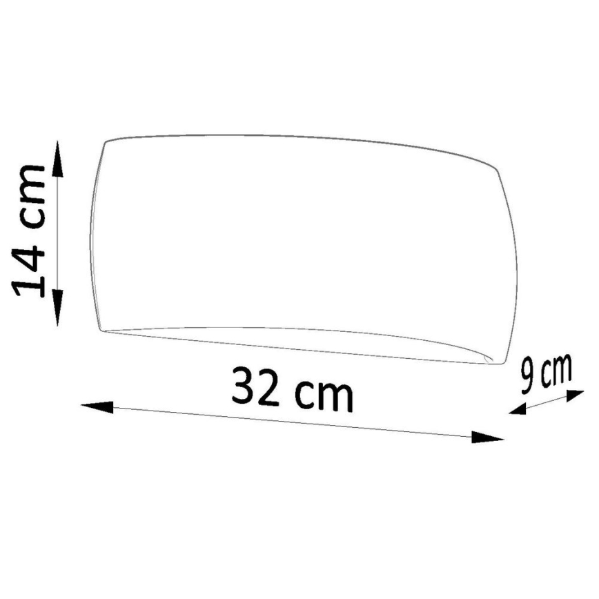 Iluminação de parede PONTIUS 1xG9/40W/230V cinzenta