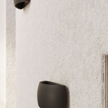 Iluminação de parede PONTIUS 1xG9/60W/230V preta
