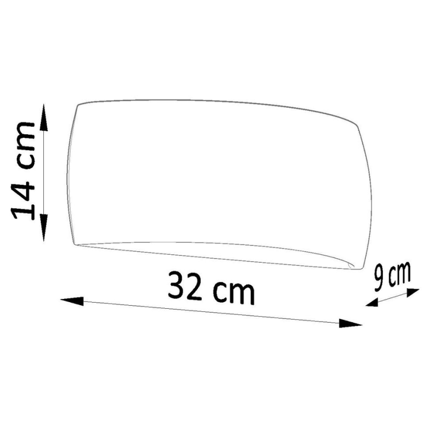 Iluminação de parede PONTIUS 1xG9/60W/230V preta