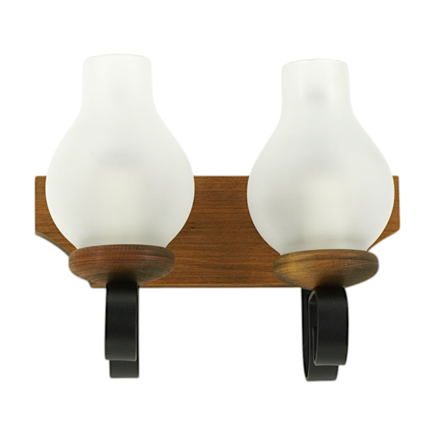Iluminação de parede QUEEN 2xE14/40W/230V faia