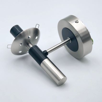 Iluminação de parede ROLLO 1xE14/5W/230V cromado mate/fumado