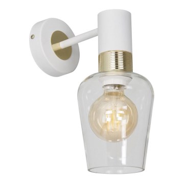 Iluminação de parede ROMA WHITE 1xE27/60W/230V