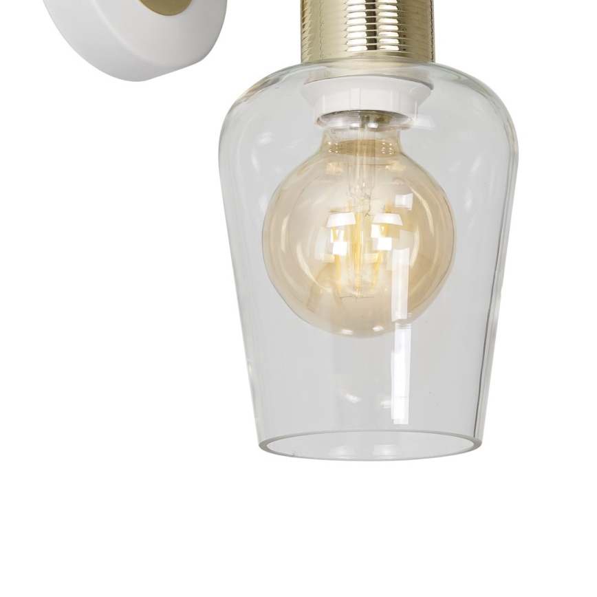 Iluminação de parede ROMA WHITE 1xE27/60W/230V