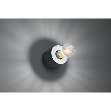 Iluminação de parede SALGADO 1xE27/60W/230V betão