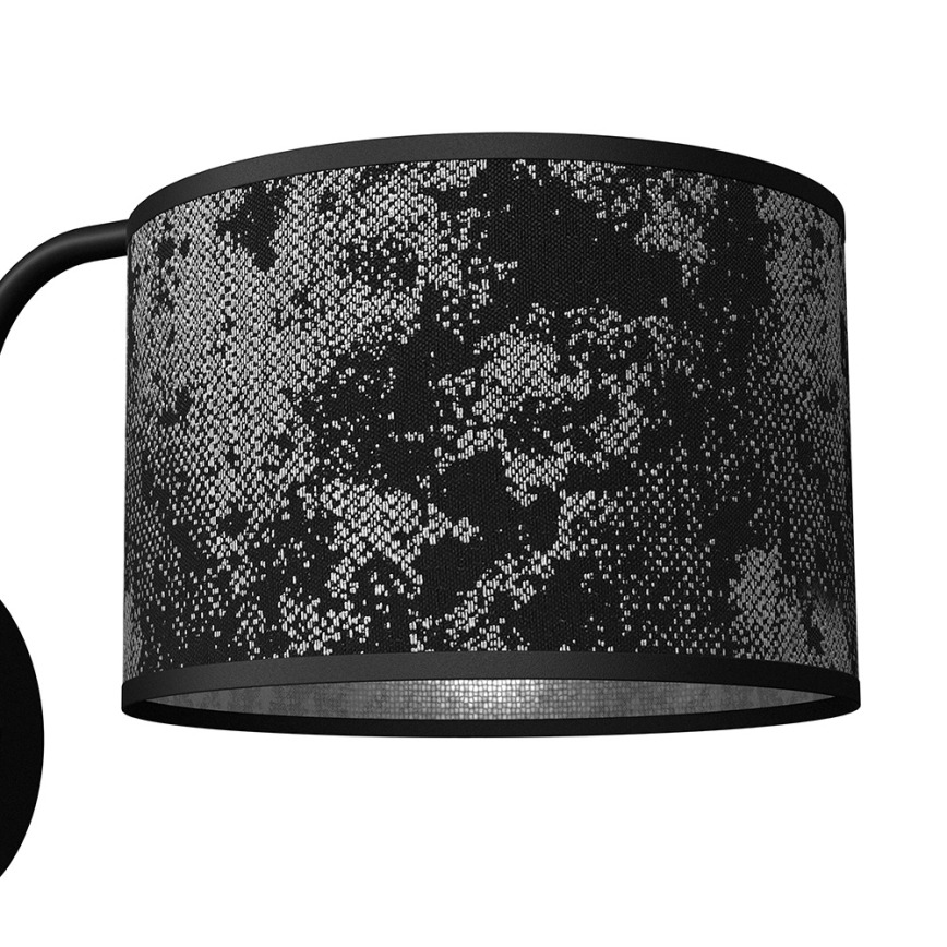 Iluminação de parede SATINO 1xE27/60W/230V prateada