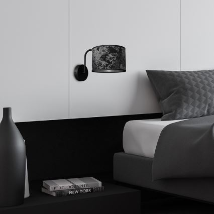 Iluminação de parede SATINO 1xE27/60W/230V prateada