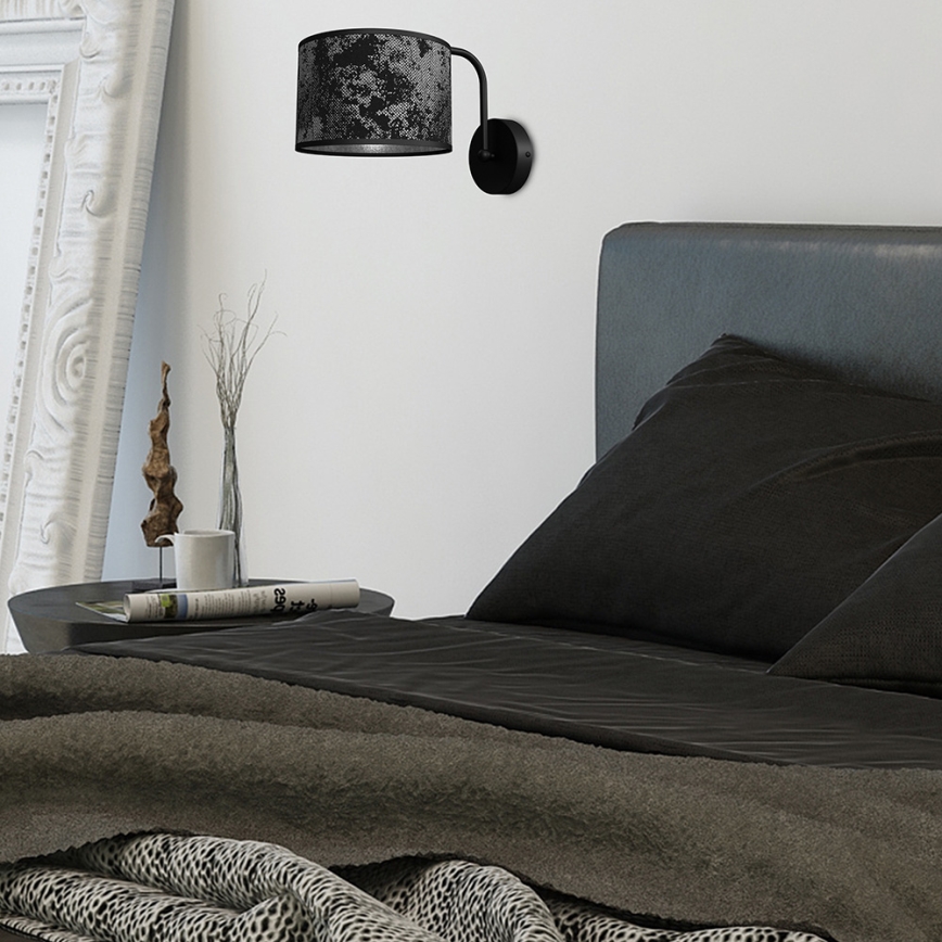 Iluminação de parede SATINO 1xE27/60W/230V prateada