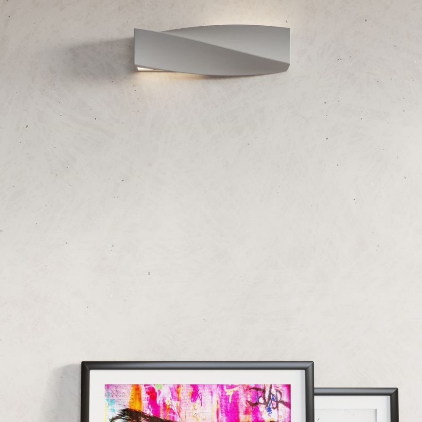 Iluminação de parede SIGMA 1xE27/60W/230V cinzenta