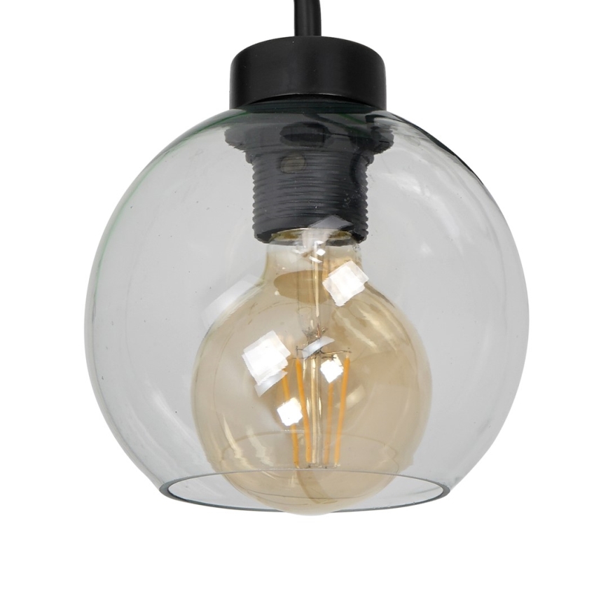 Iluminação de parede SOFIA 1xE27/60W/230V transparente