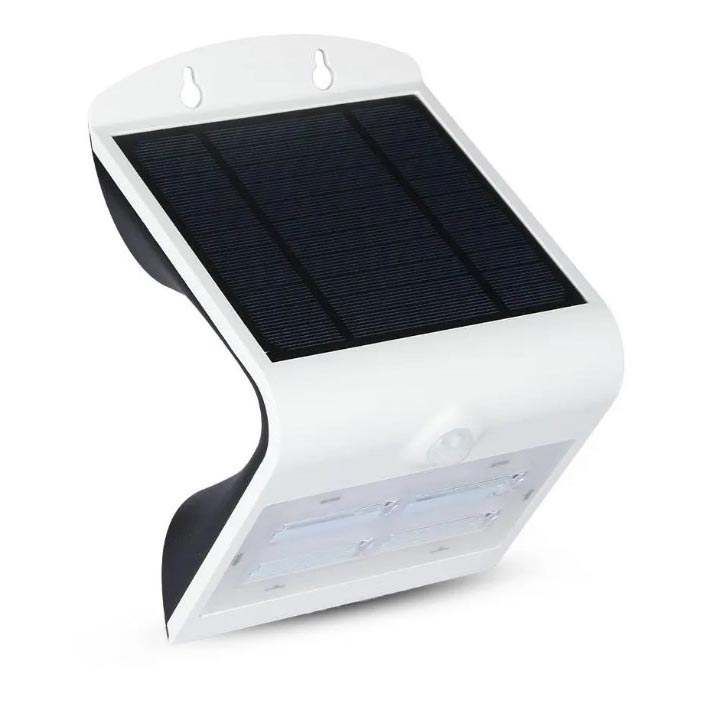 Iluminação de parede solar LED com sensor LED/3W/3,7V 3000/4000K IP65 branca