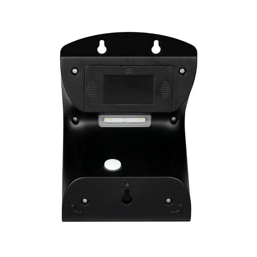Iluminação de parede solar LED com sensor LED/3W/3,7V 3000/4000K IP65 preta