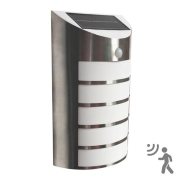 Iluminação de parede solar LED com sensor SAFFO LED/3,7V IP44