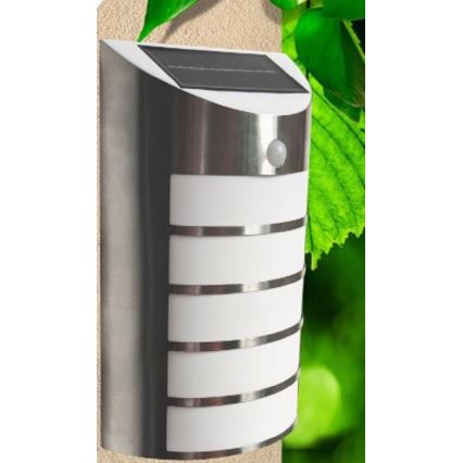 Iluminação de parede solar LED com sensor SAFFO LED/3,7V IP44
