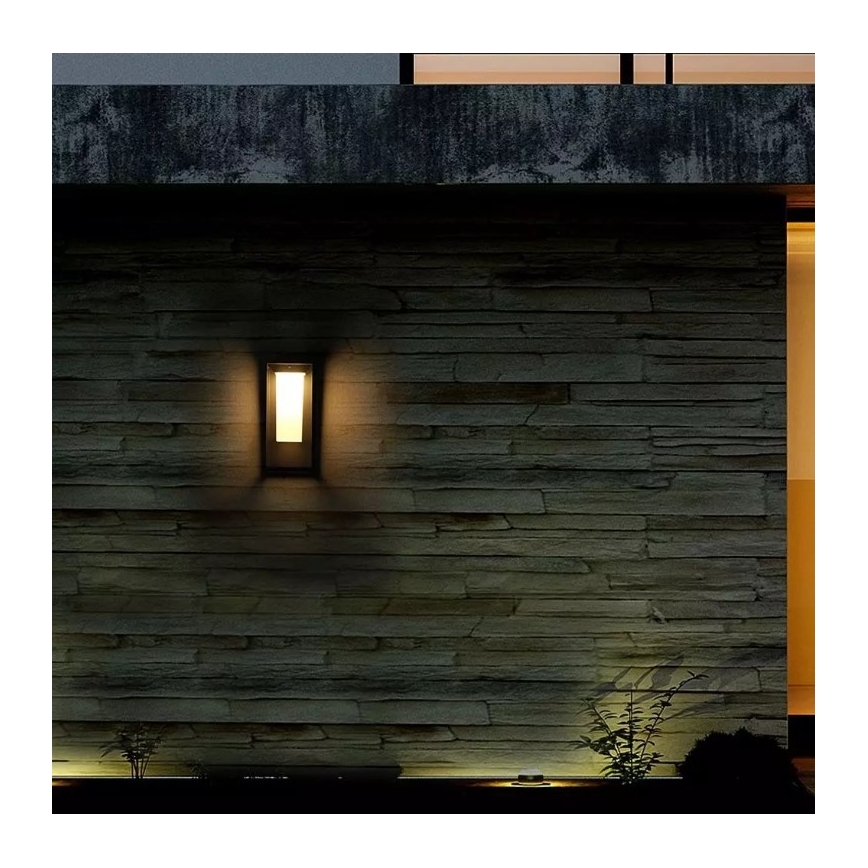 Iluminação de parede solar LED com sensor SAMSUNG CHIP LED/2W/3,7V IP65