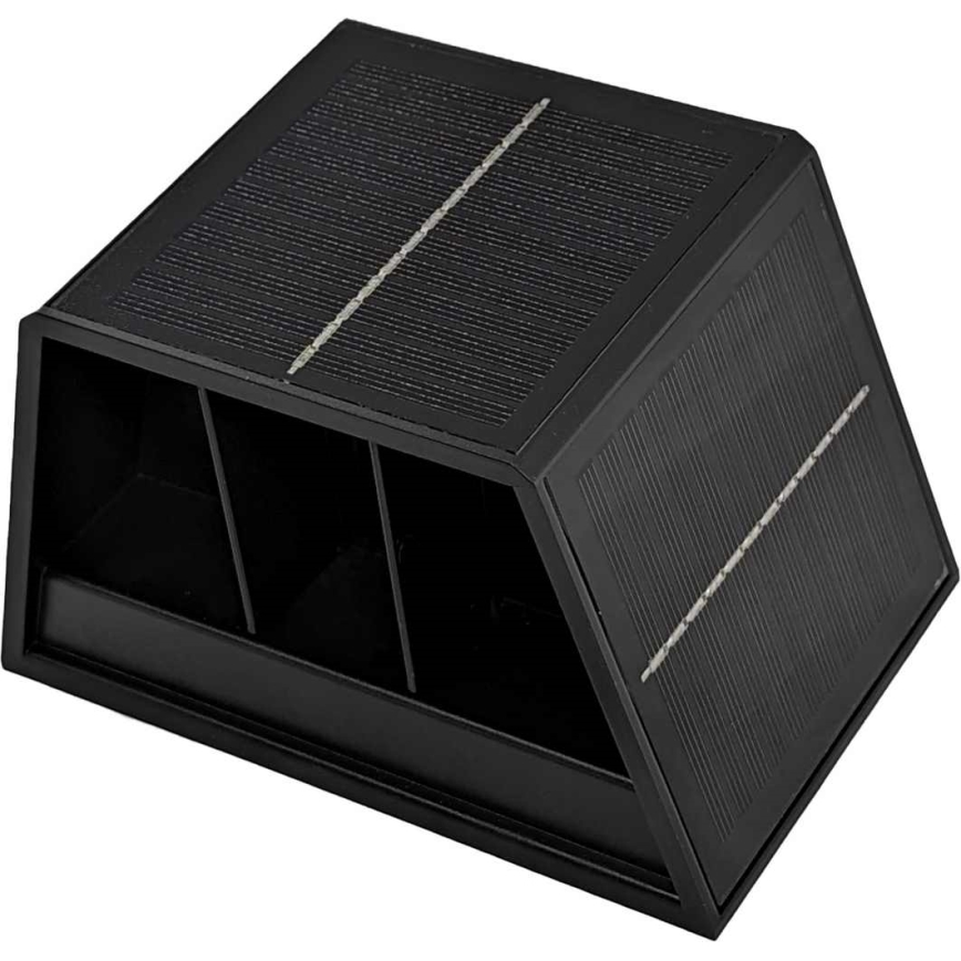 Iluminação de parede solar LED CUBUS 2xLED/1,5W/3,7V 1500 mAh IP54
