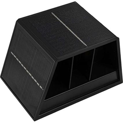 Iluminação de parede solar LED CUBUS 2xLED/1,5W/3,7V 1500 mAh IP54