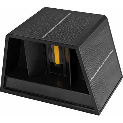 Iluminação de parede solar LED CUBUS 2xLED/1,5W/3,7V 1500 mAh IP54