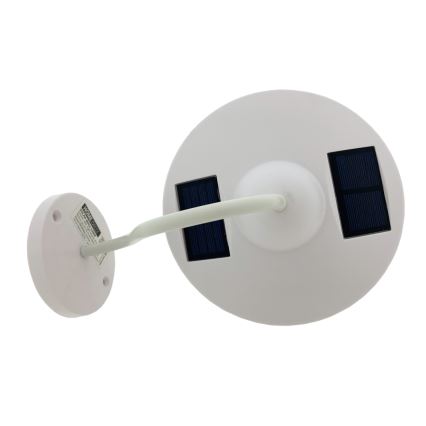 Iluminação de parede solar LED LED/0,5W/1,2V 600 mAh IP44 branco