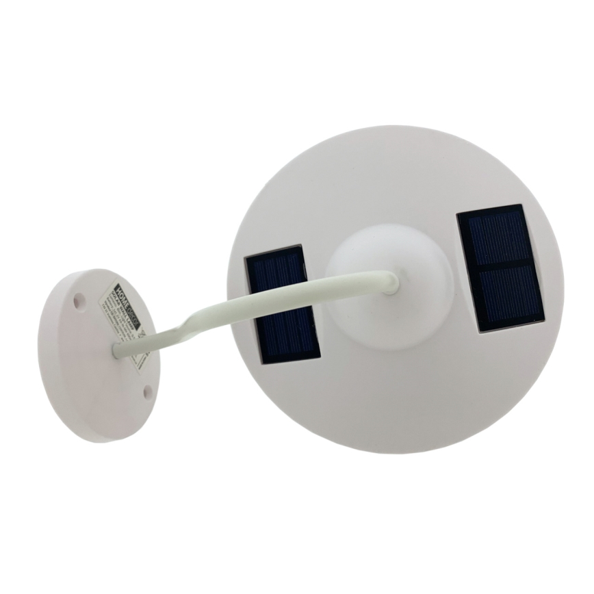 Iluminação de parede solar LED LED/0,5W/1,2V 600 mAh IP44 branco
