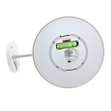 Iluminação de parede solar LED LED/0,5W/1,2V 600 mAh IP44 branco