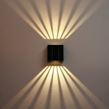 Iluminação de parede solar LED LED/2W/3,7V 4000K IP44