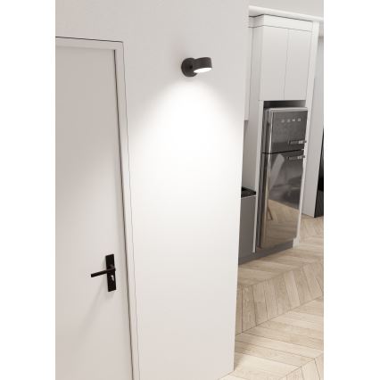 Iluminação de parede SORA 1xGX53/12W/230V preto