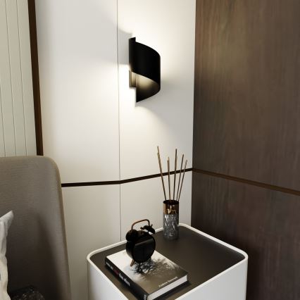 Iluminação de parede SPINER 1xG9/8W/230V preto