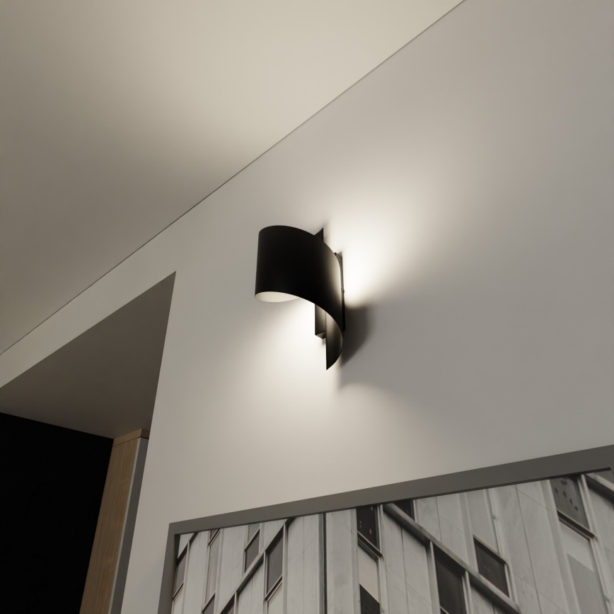 Iluminação de parede SPINER 1xG9/8W/230V preto