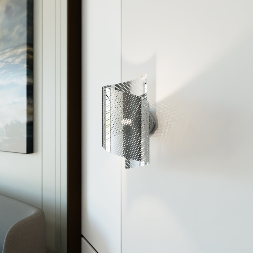 Iluminação de parede SPIRAL 1xG9/8W/230V cromado mate