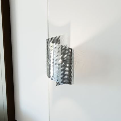 Iluminação de parede SPIRAL 1xG9/8W/230V cromado mate