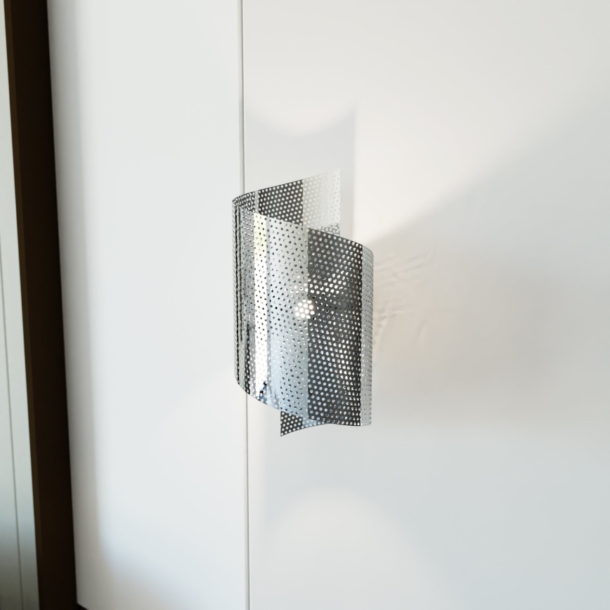 Iluminação de parede SPIRAL 1xG9/8W/230V cromado mate