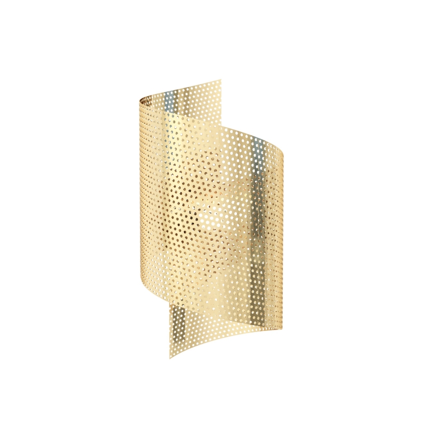 Iluminação de parede SPIRAL 1xG9/8W/230V dourado
