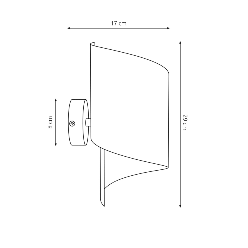 Iluminação de parede SPIRAL 1xG9/8W/230V dourado