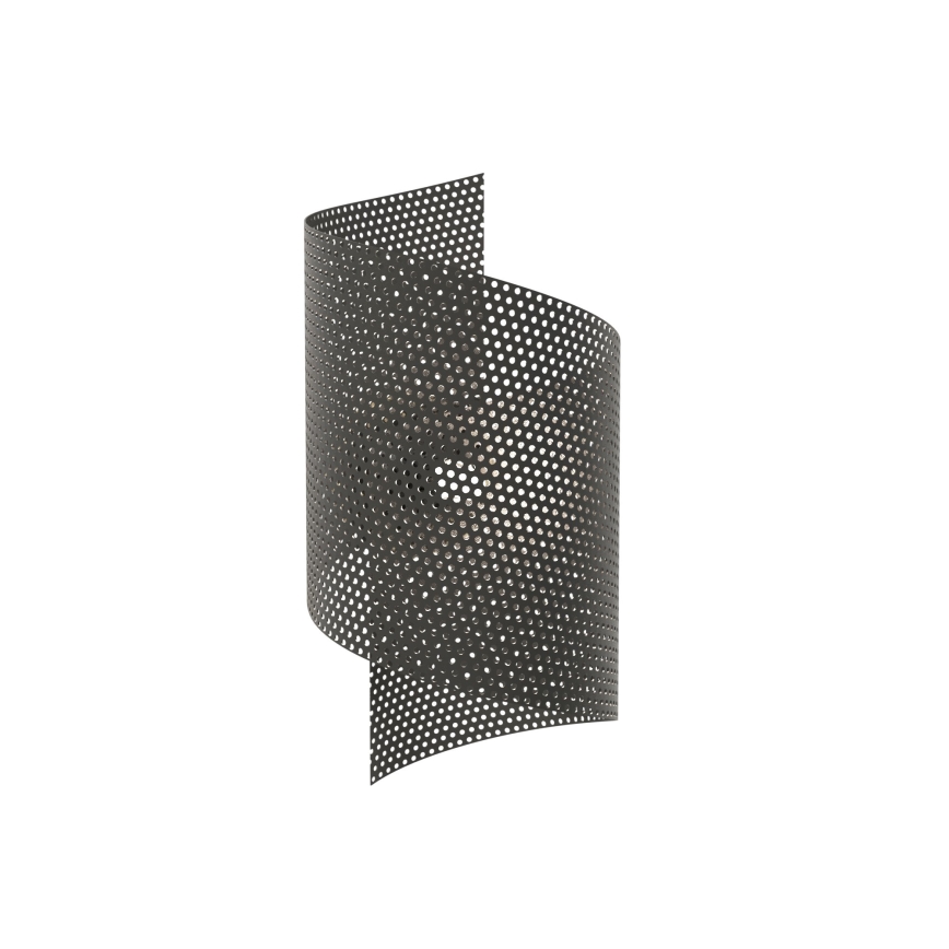 Iluminação de parede SPIRAL 1xG9/8W/230V preto