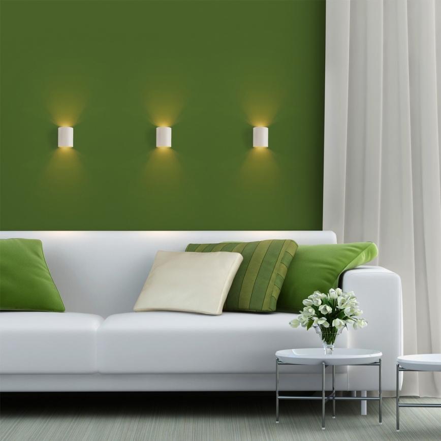 Iluminação de parede SQUALLA TUBA 1xG9/50W/230V branco/dourado