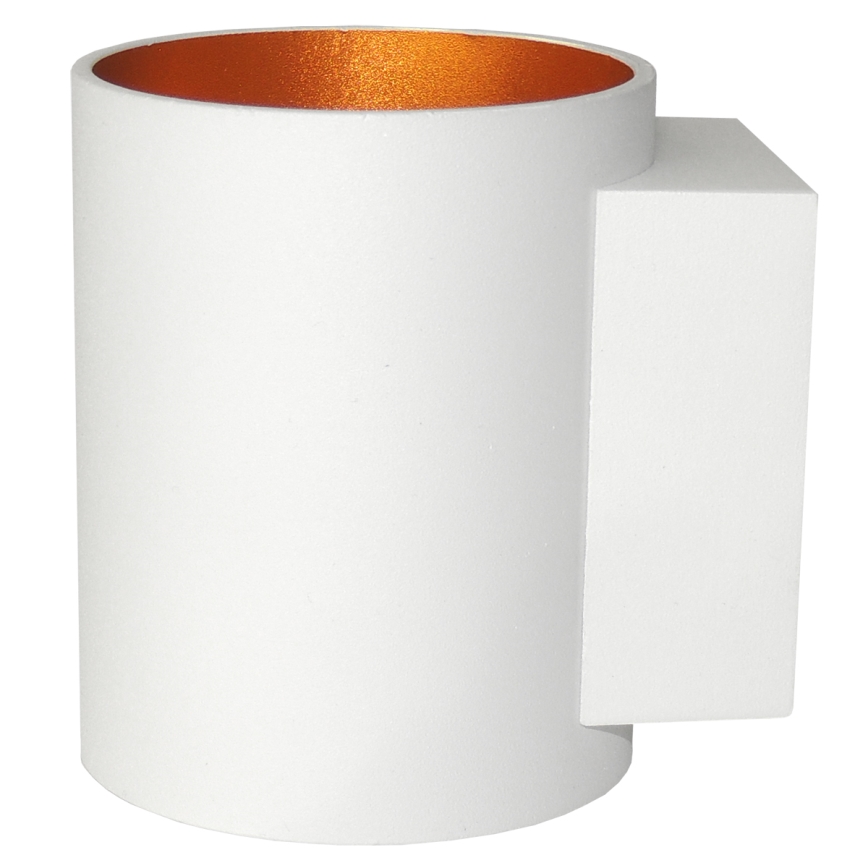 Iluminação de parede SQUALLA TUBA 1xG9/50W/230V branco/dourado