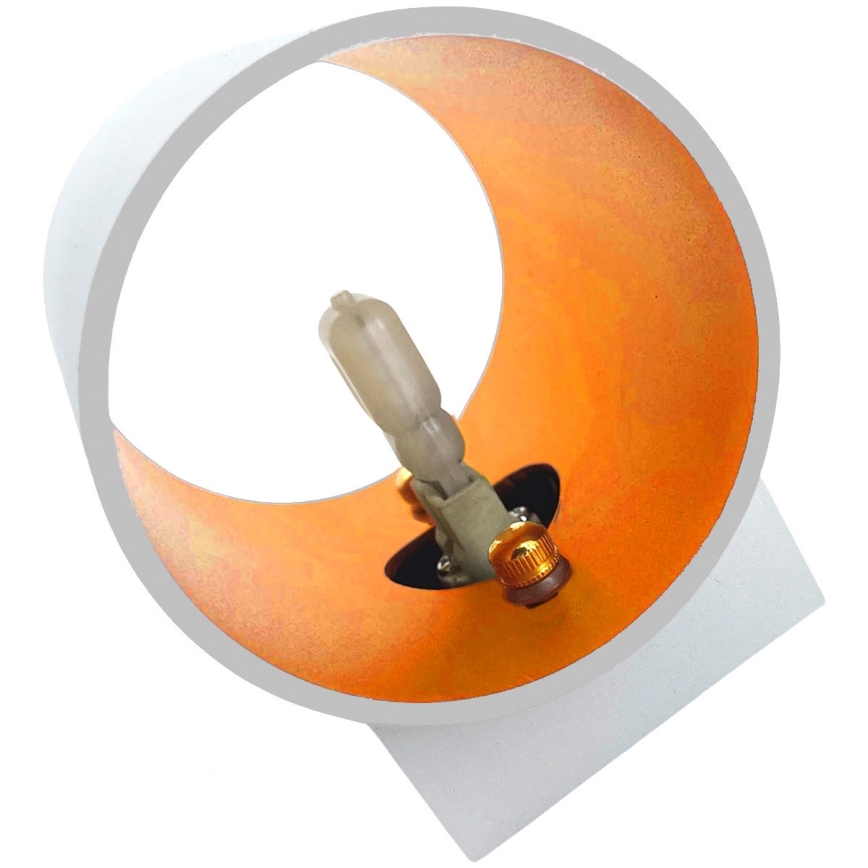 Iluminação de parede SQUALLA TUBA 1xG9/50W/230V branco/dourado