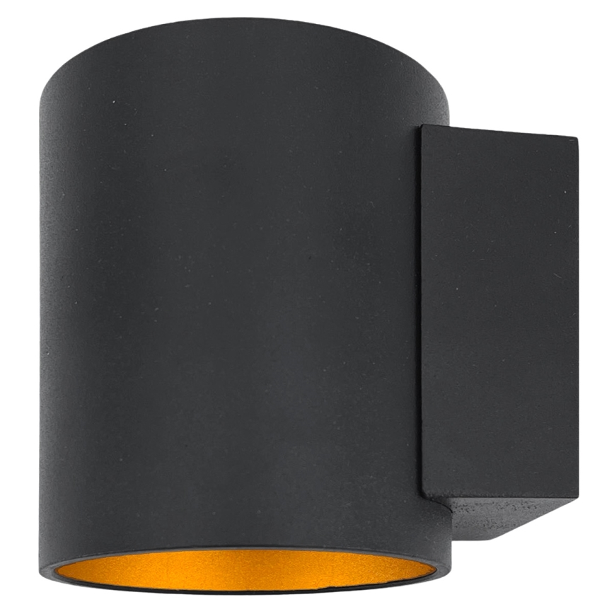 Iluminação de parede SQUALLA TUBA 1xG9/50W/230V preto/dourada