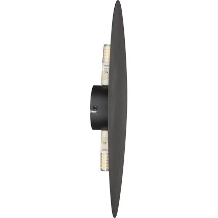 Iluminação de parede STONE 2xG9/8W/230V 30x39 cm preto