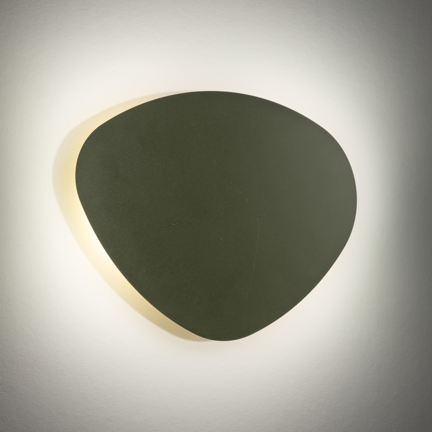 Iluminação de parede STONE 2xG9/8W/230V 30x39 cm verde
