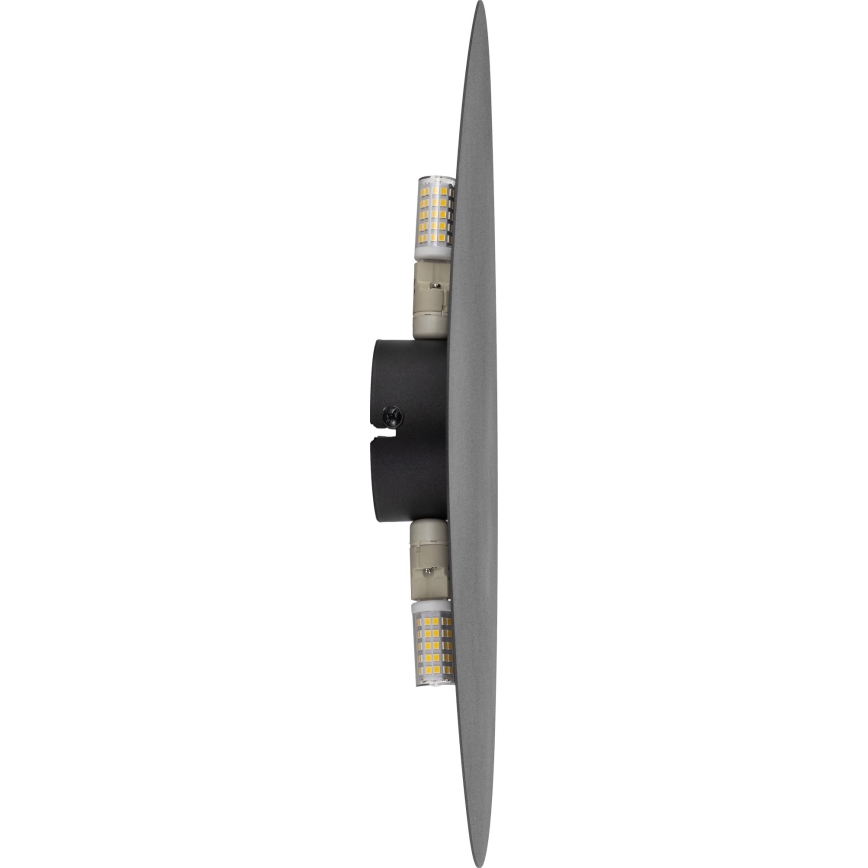 Iluminação de parede STONE 2xG9/8W/230V 30x39 cm verde