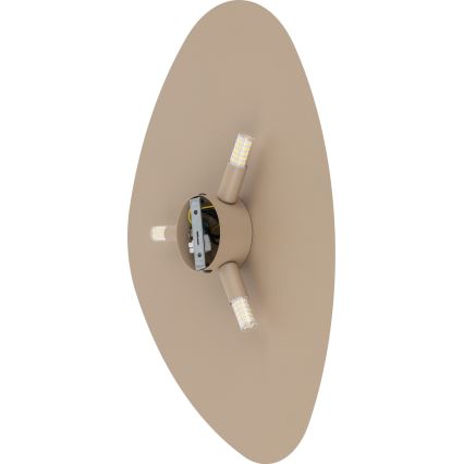 Iluminação de parede STONE 3xG9/8W/230V 37x49 cm bege
