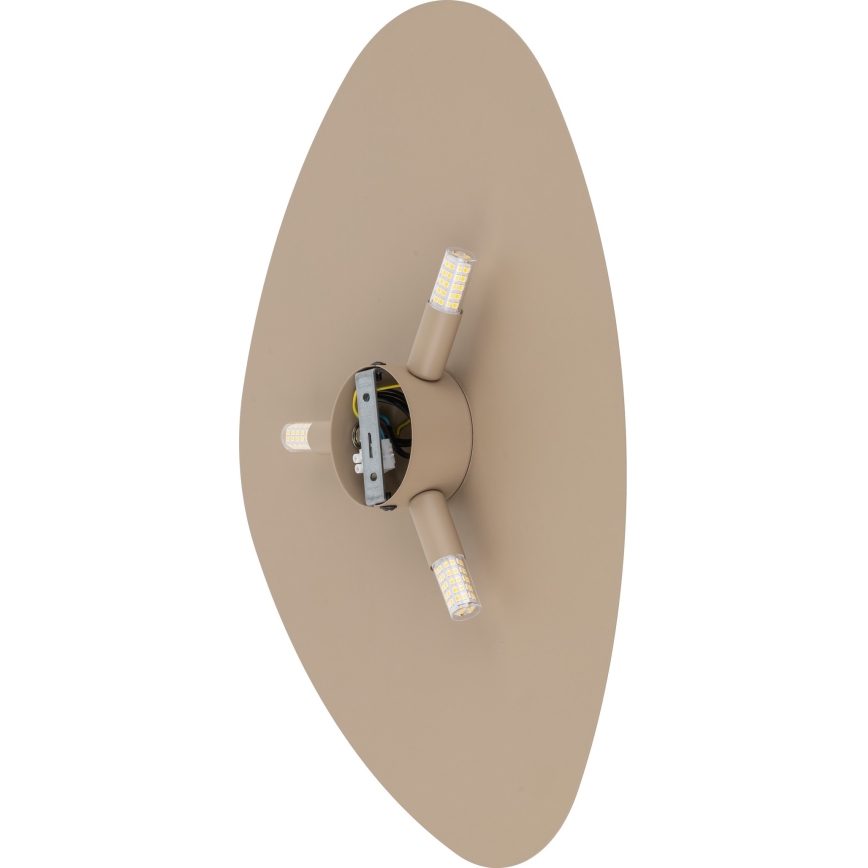 Iluminação de parede STONE 3xG9/8W/230V 37x49 cm bege