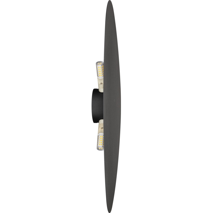 Iluminação de parede STONE 3xG9/8W/230V 37x49 cm preto