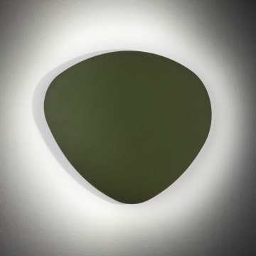 Iluminação de parede STONE 3xG9/8W/230V 37x49 cm verde