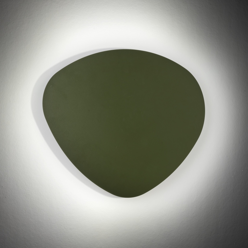 Iluminação de parede STONE 3xG9/8W/230V 37x49 cm verde