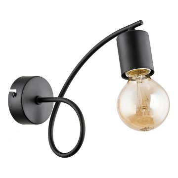 Iluminação de parede TANGO 1xE27/15W/230V preto