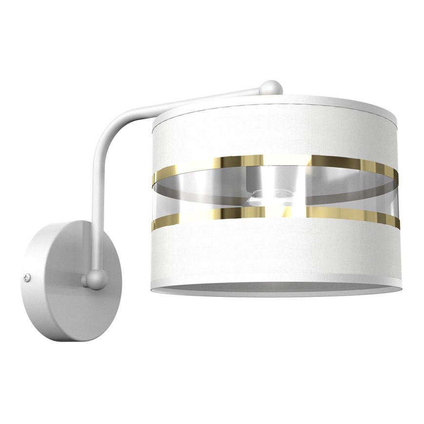 Iluminação de parede ULTIMO 1xE27/60W/230V branca