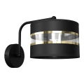 Iluminação de parede ULTIMO 1xE27/60W/230V preta