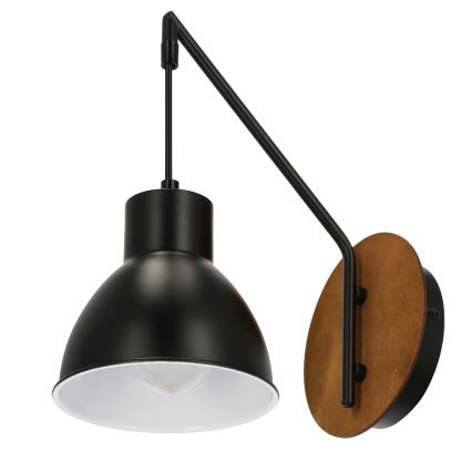 Iluminação de parede VARIO 1xE27/60W/230V Bétula